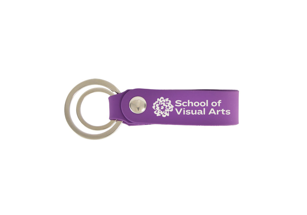 SVA Ringside Logo Silicone Double Ring Snap Key Chain (Multiple Colors)