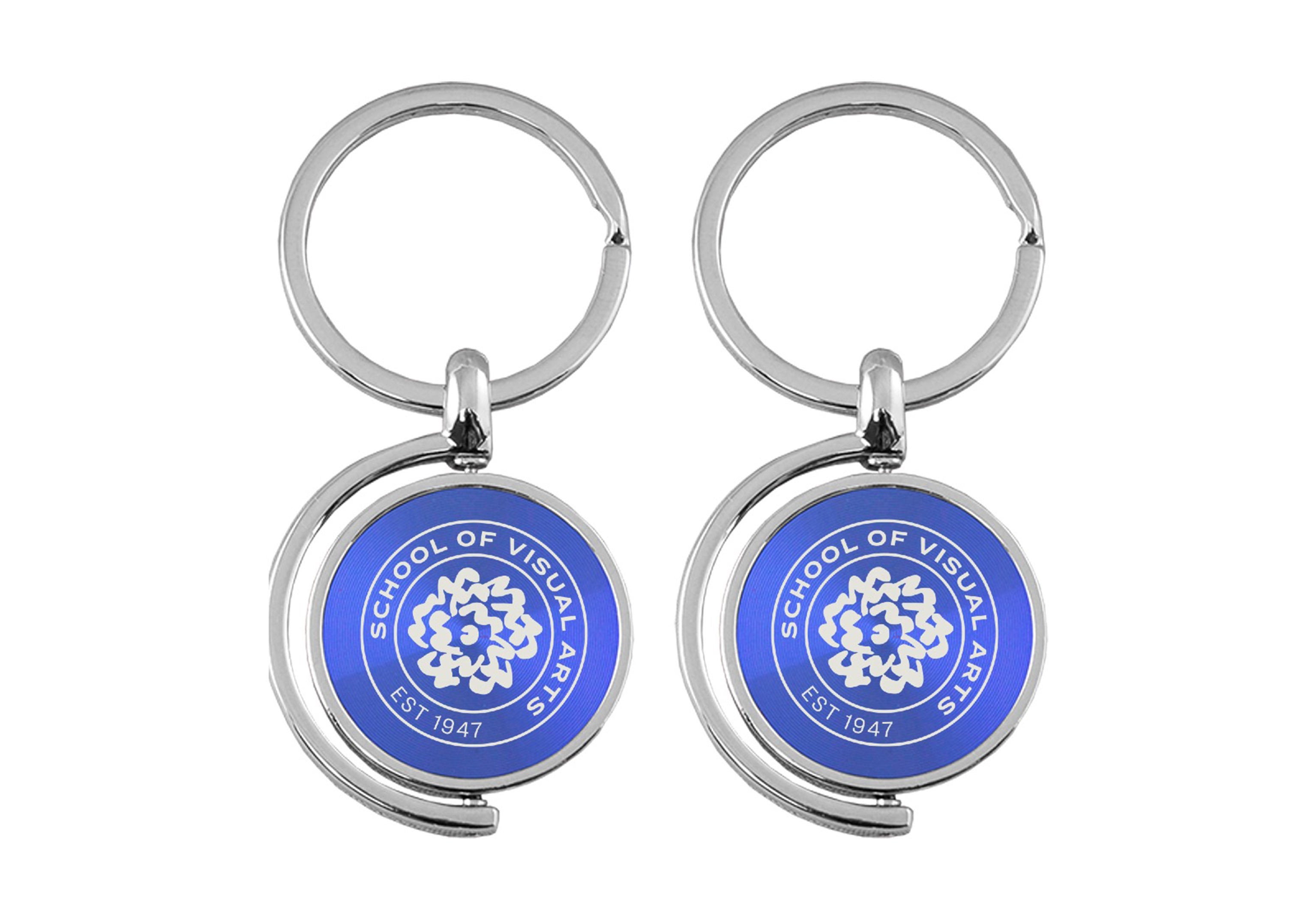 SVA Flower Seal Logo Spinner Key Chain (Multiple Colors) – SVA