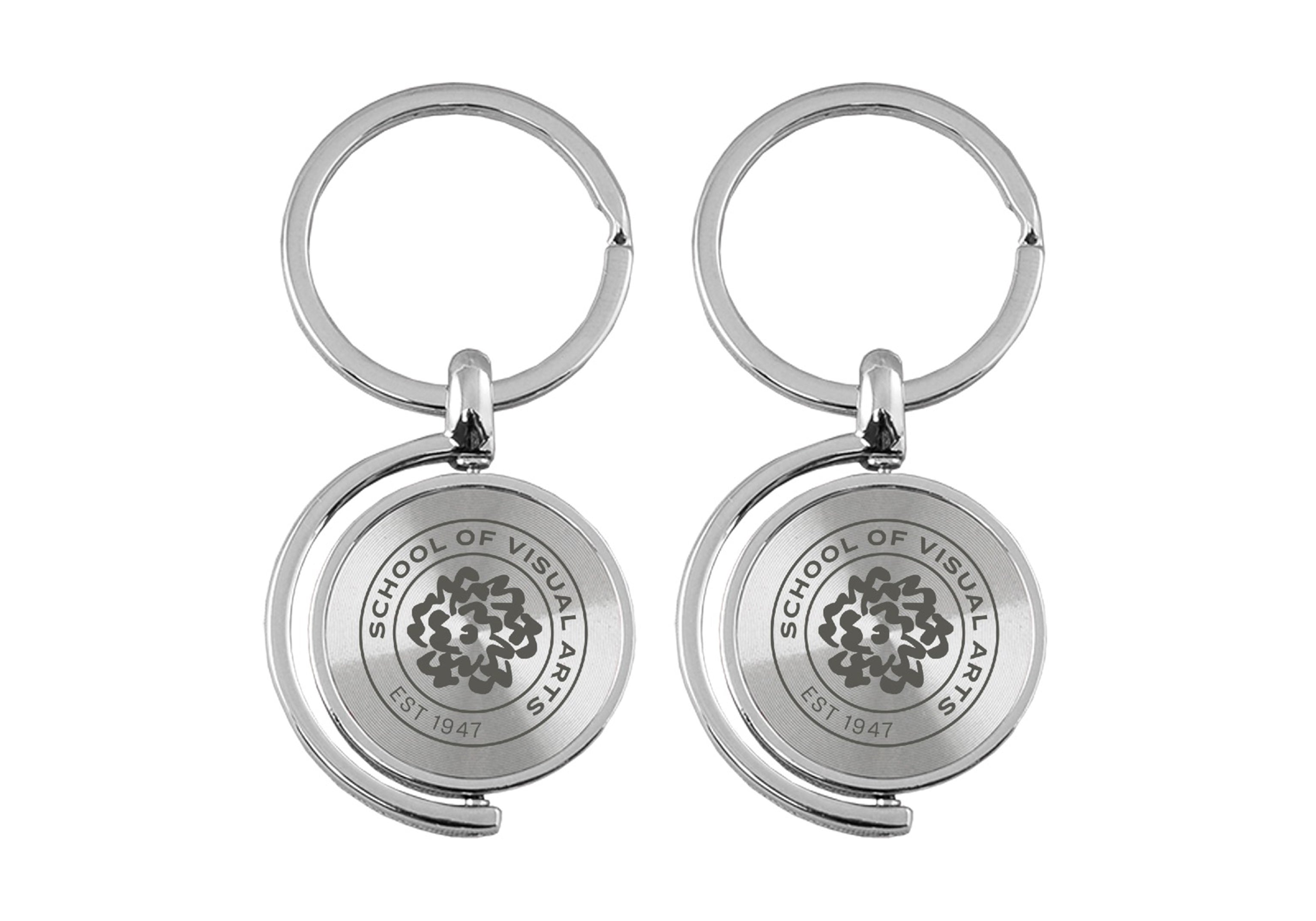 SVA Flower Seal Logo Spinner Key Chain (Multiple Colors) – SVA