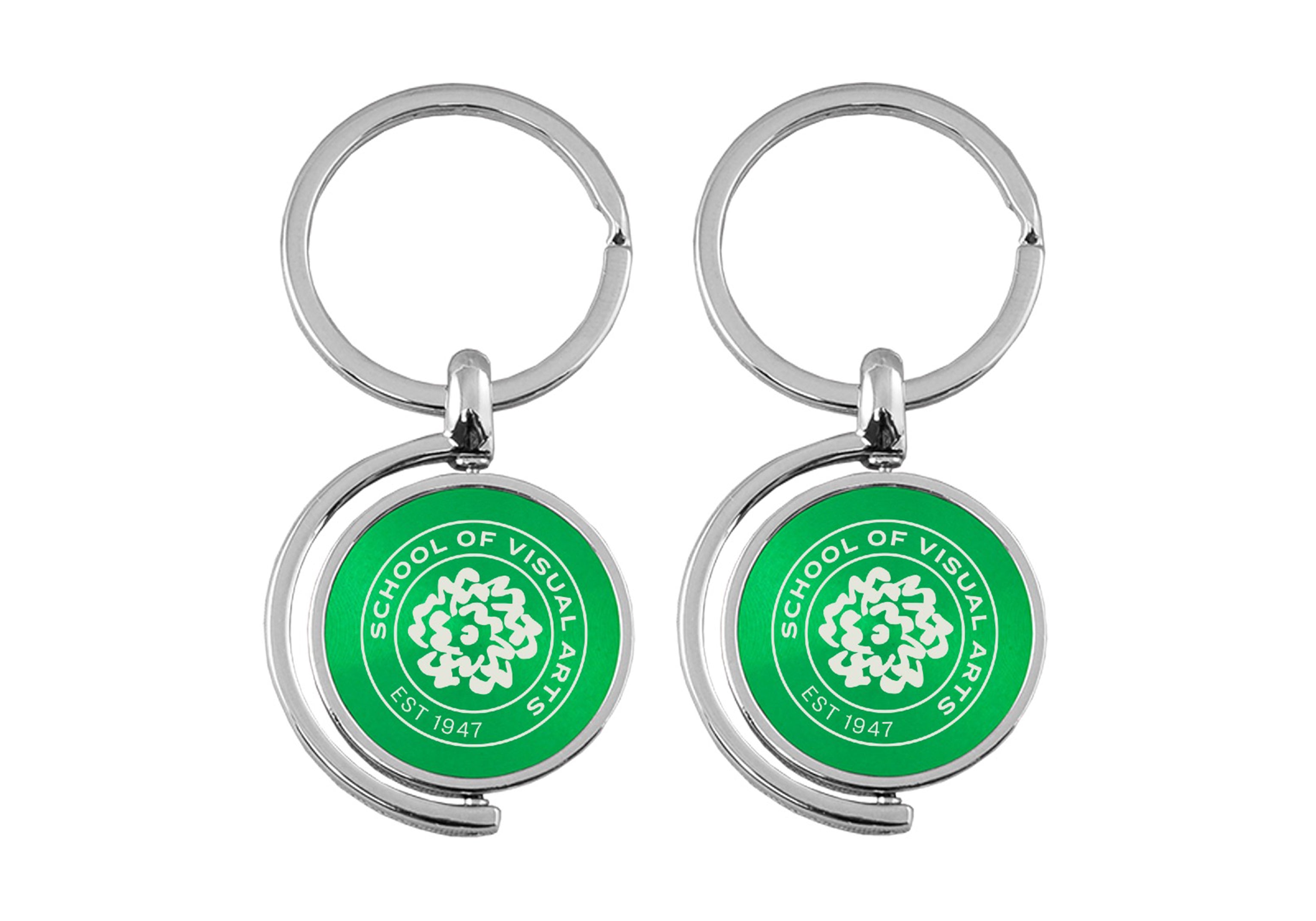 SVA Flower Seal Logo Spinner Key Chain (Multiple Colors) – SVA