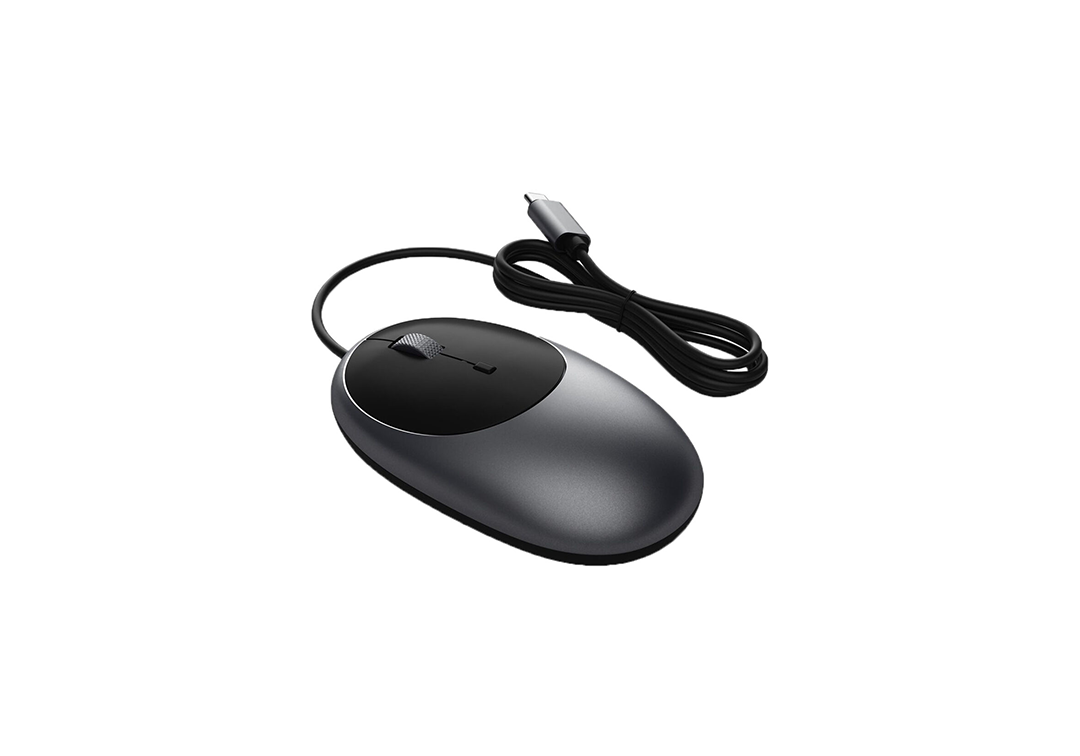 Satechi C1 USB-C Wired Mouse - Space Gray