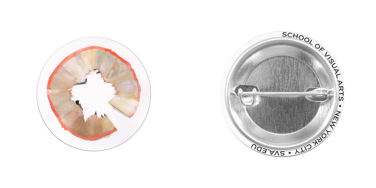 Riccardo Vecchio "Stay Sharp" Subway Poster Button