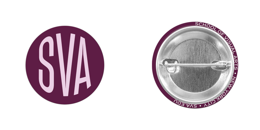 SVA Typeface Buttons (Multiple Styles)