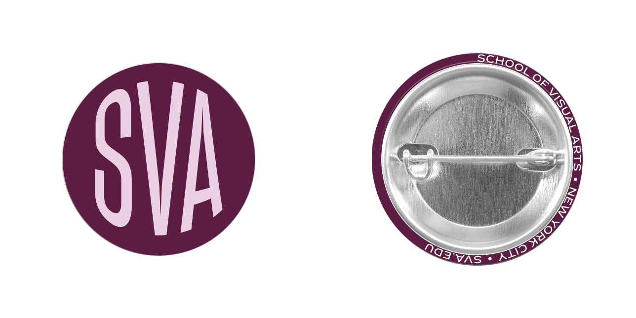 SVA Typeface Buttons (Multiple Styles)