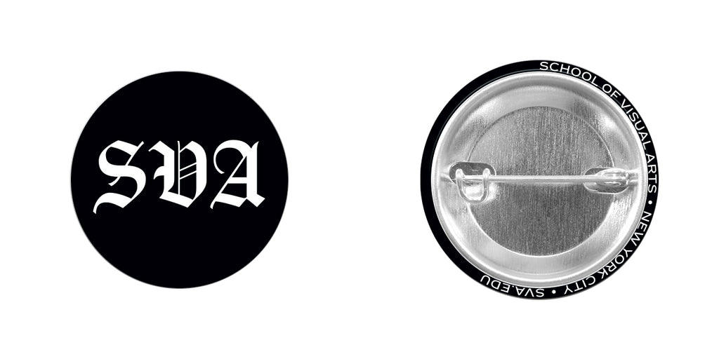 SVA Typeface Buttons (Multiple Styles)