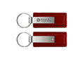 SVA Ringside Logo Leather and Metal Key Chain (Multiple Colors)