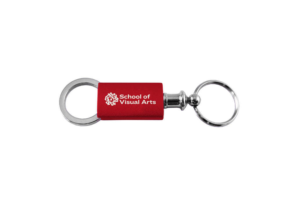 SVA Ringside Logo Anodized Valet Key Chain (Multiple Colors)