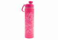 SVA Benguiat Script Logo h2go Conquer Water Bottle (Multiple Colors)