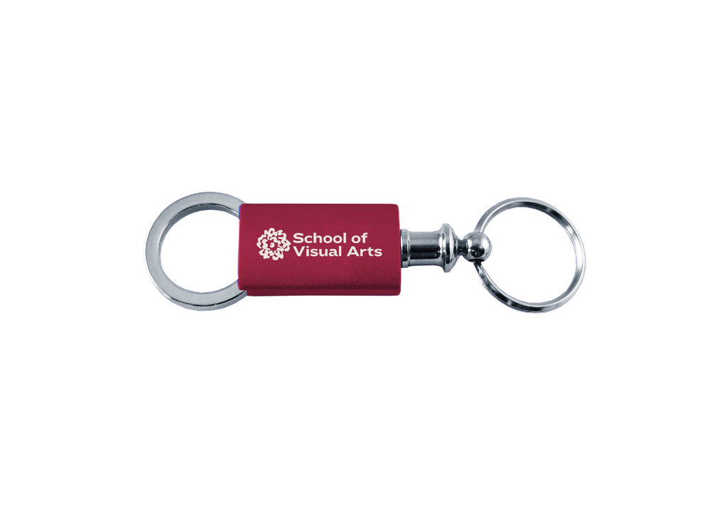 SVA Ringside Logo Anodized Valet Key Chain (Multiple Colors)